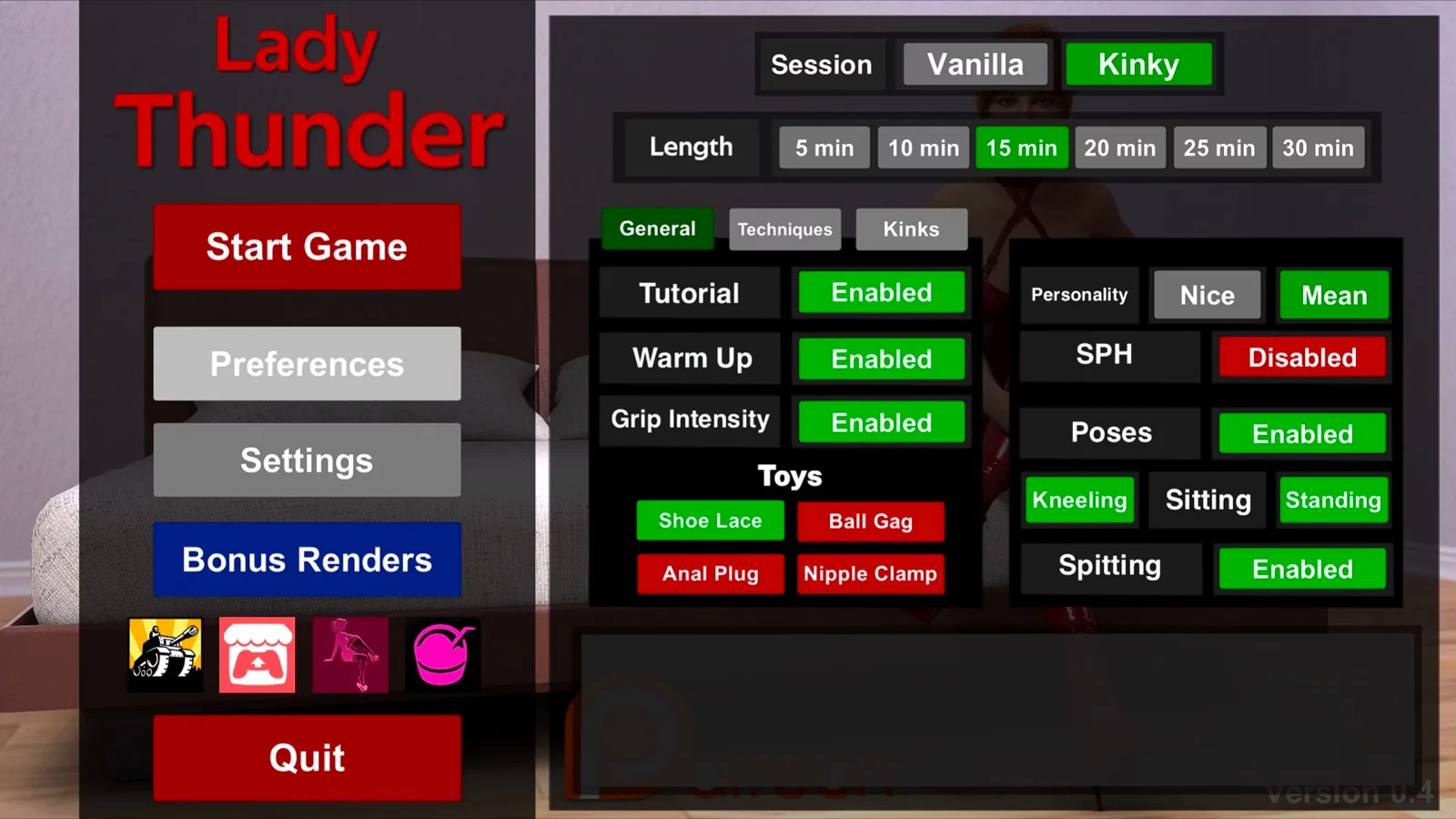Lady Thunder screenshot 1